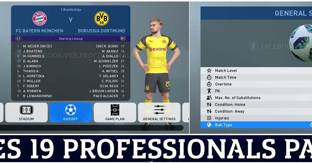 Download Pes Professionals Patch 2019 1 0 Aio Pes Miscellaneous