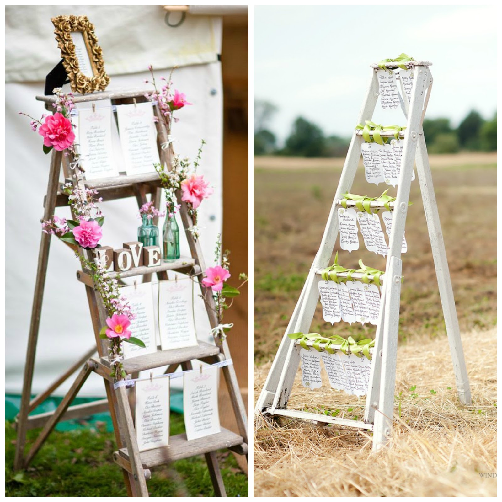 Bodas y eventos con esencia: Decorar con escaleras
