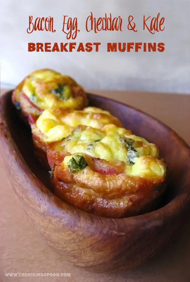 Quick and Easy Breakfast Kale and Egg Muffin Cups