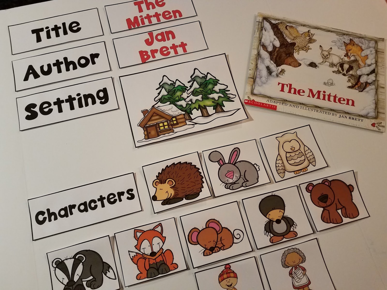 16 Literacy And Math Activities For The Story The Mitten By Jan Brett Mrs Mcginnis Little Zizzers