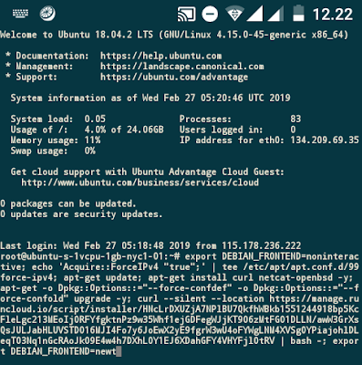 Cara Install Runcloud di VPS Ubuntu 18.04 64 bit