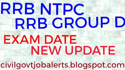 RRB NTPC RRB NTPC EXAM DATE LATEST UPDATE