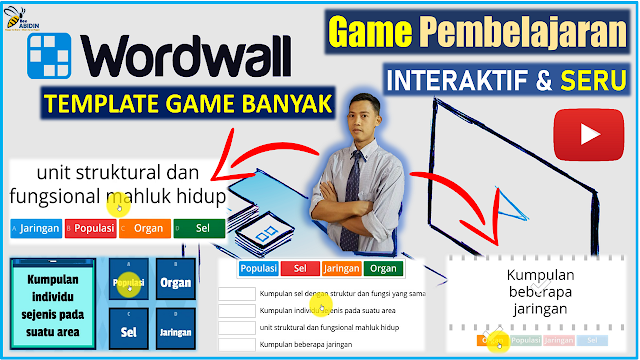 Cara Membuat Game Pembelajaran ala Wordwall Gameshow Quiz PanduBio