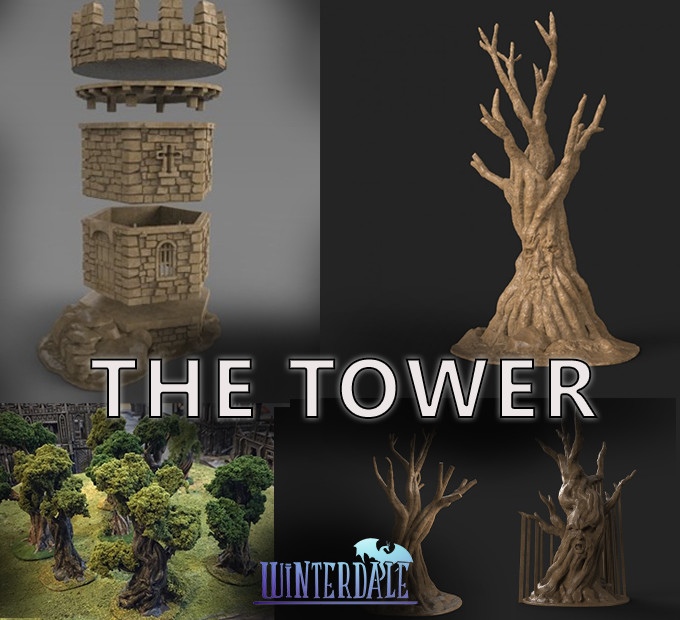 Iron Mammoth s Studio Winterdale 3D Printable Fantasy Scenery Iron Mammoth s Studio Winterdale 3D Printable Fantasy Scenery
