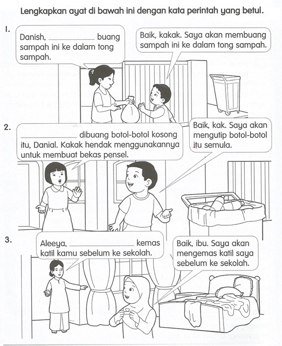 Tahun 2 perintah kata Modul (Nota)