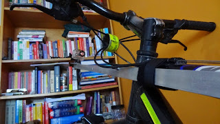 GoPro Pole on Bike for Vlogging