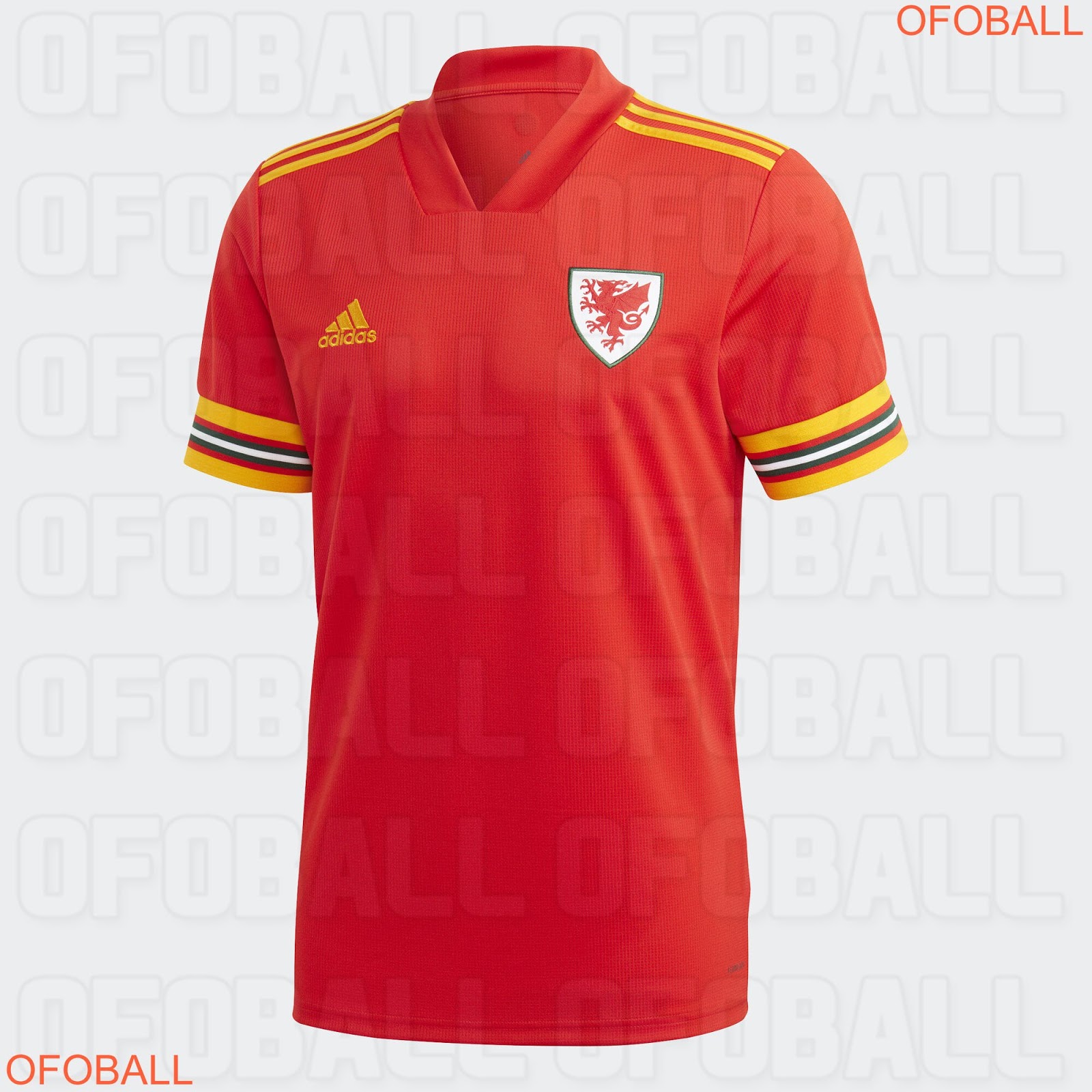 Wales 202021 Home Kit Leaked Leaked Football Shirts