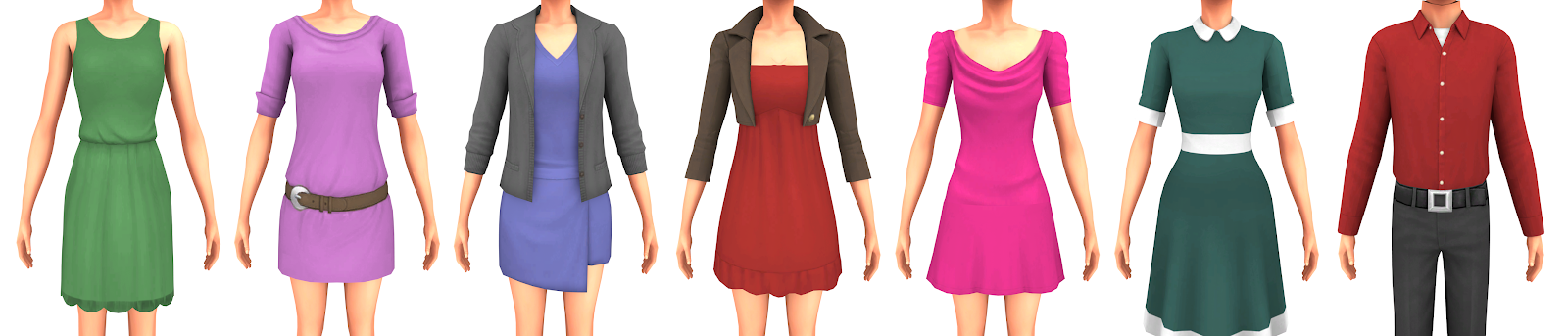 Party Clothes Fanmade Stuff Pack By Cepzid Ferdianasims Cepzid Sims