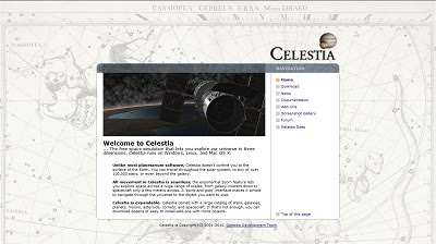Celestia, Astronomy
