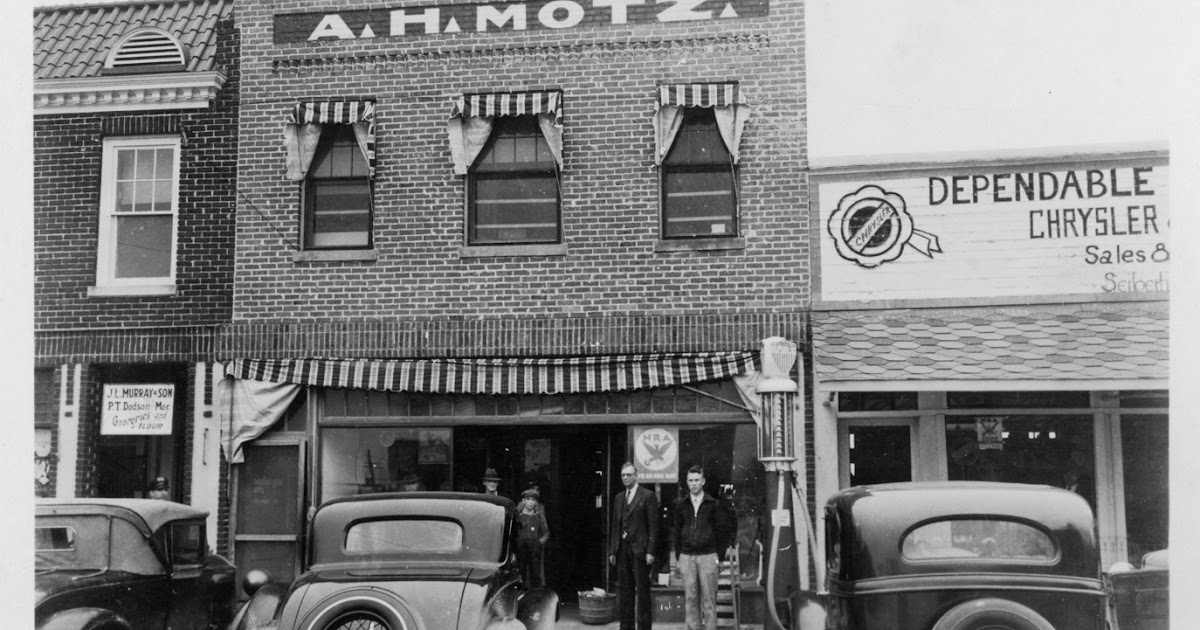 Caswell County North Carolina A. H. Motz Building (Yanceyville, NC)