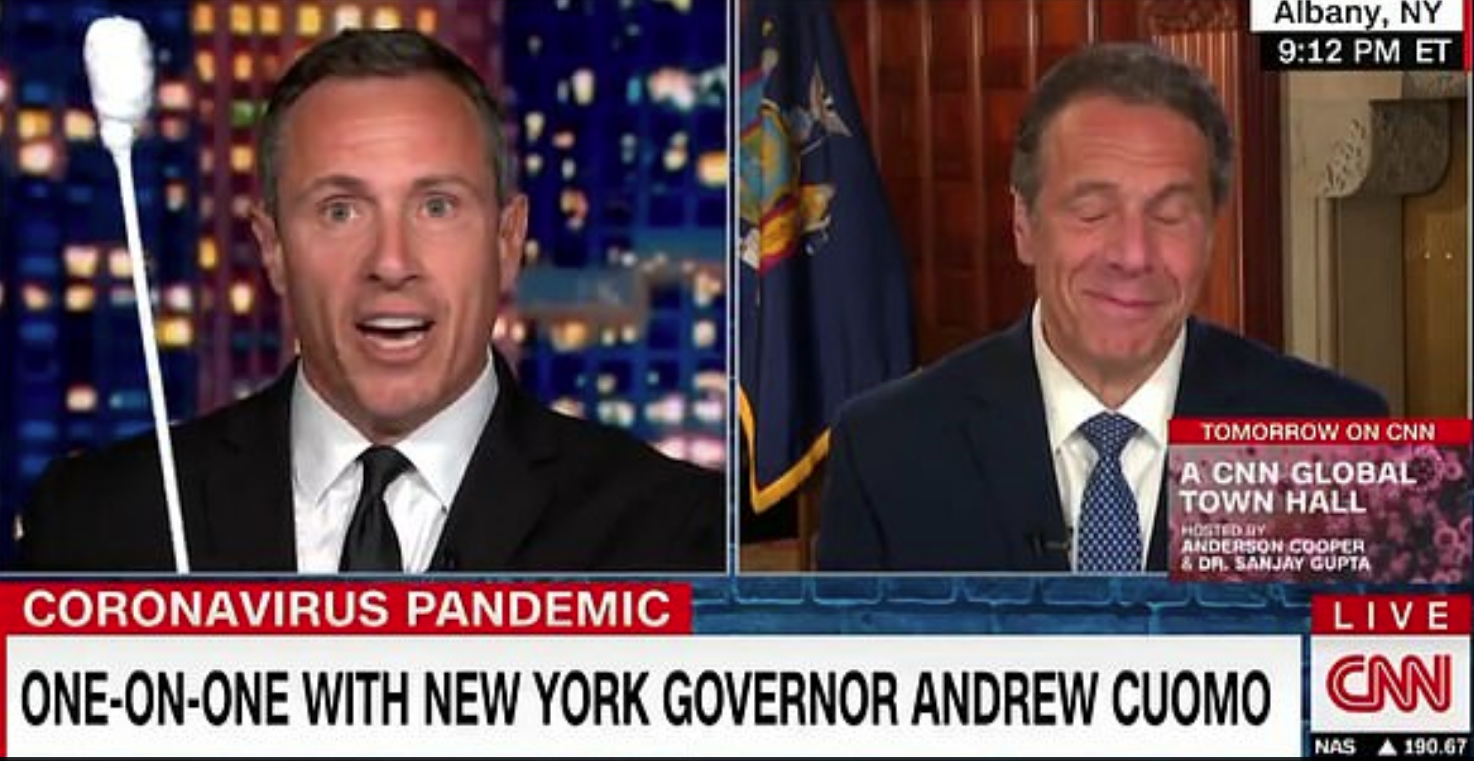 Media Confidential TV Ratings For CNN's Chris Cuomo Plunge