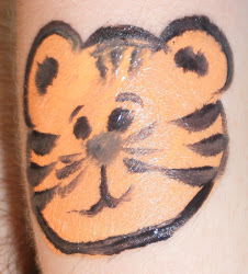 face paint tiger cheek painting arm paintings easy tattoo painter idea animal simple trendy malen gesicht adventures funniest though least