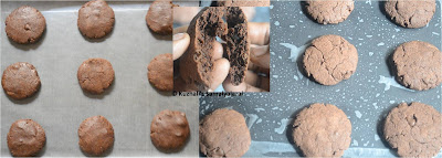EGGLESS WHOLE WHEAT CHOCOLATE COOKIES/ EASY CHOCOLATE COOKIE RECIPE/ HOW TO MAKE EGGLESS CHOCOLATE COOKIES