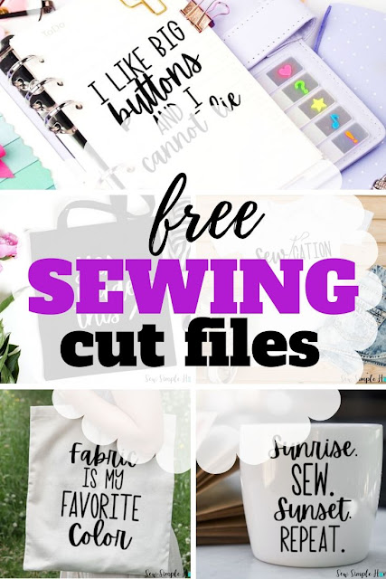 5 Free Sewing Svg Cut Files Sew Simple Home