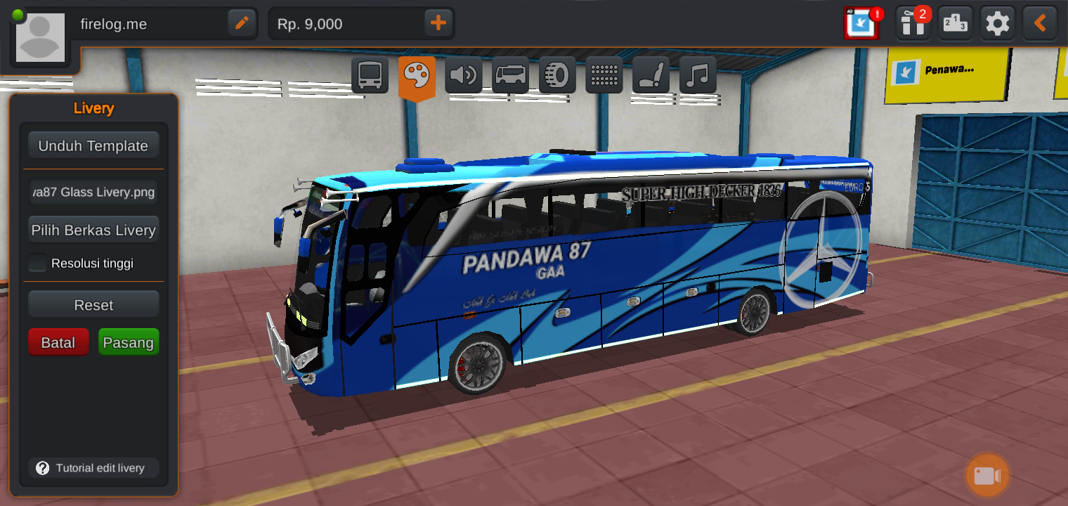 Senangnya mencoba Livery Bus Pandawa 87, Mau Tahu Bagaimana Keseruannya?