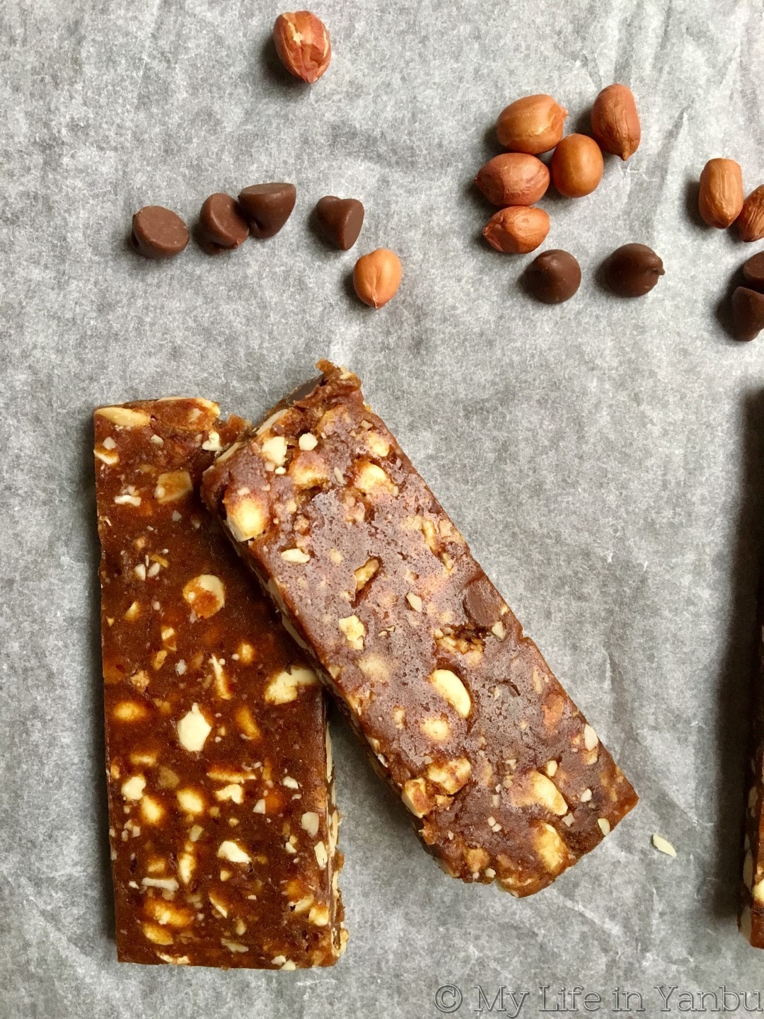 No Bake Dates Energy Bars Almond Chocolate Cashew Raisins Peanut