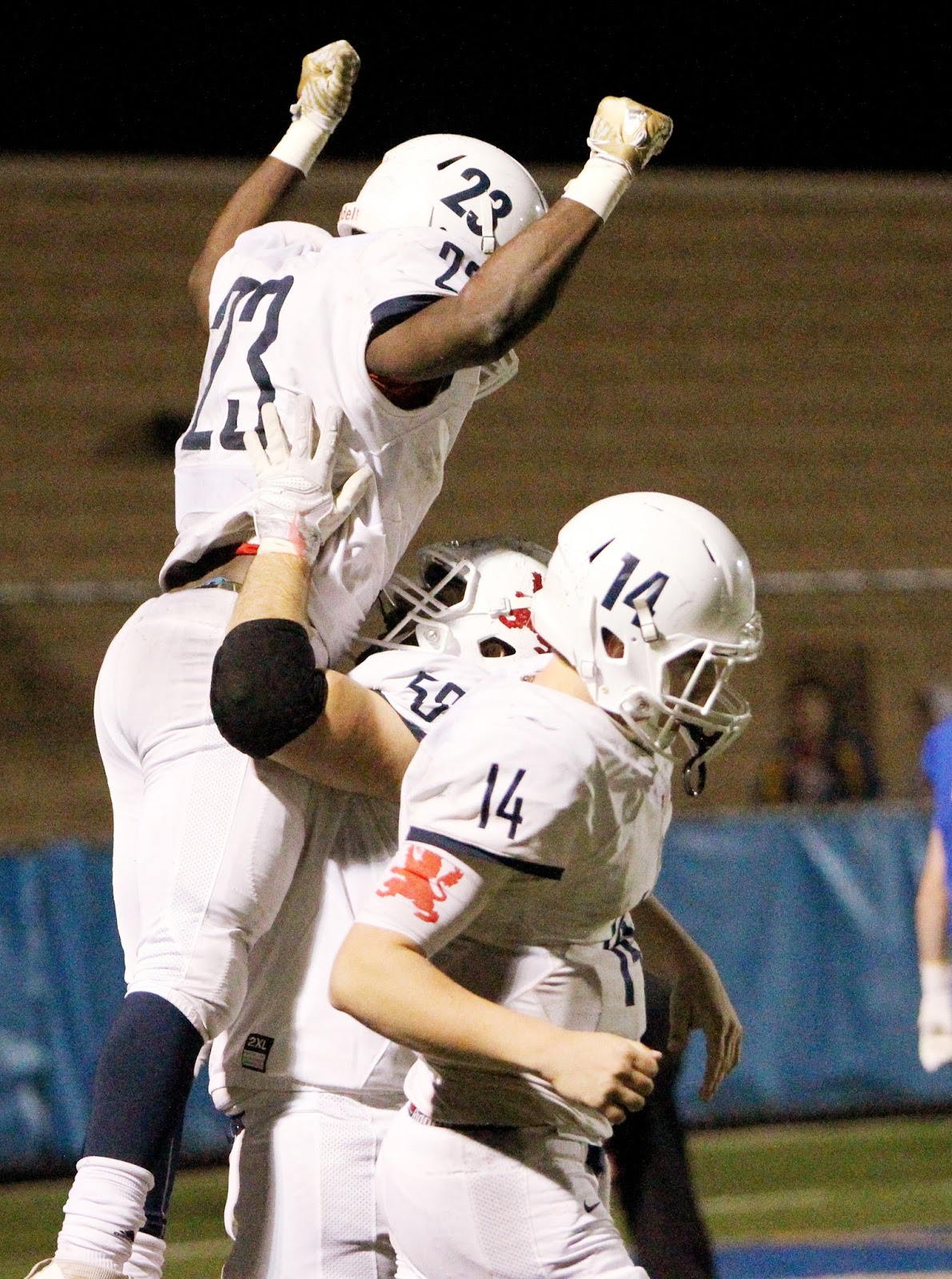 Mark Kodiak Ukena IHSA Class 6A Football Playoffs St. Viator vs Lake