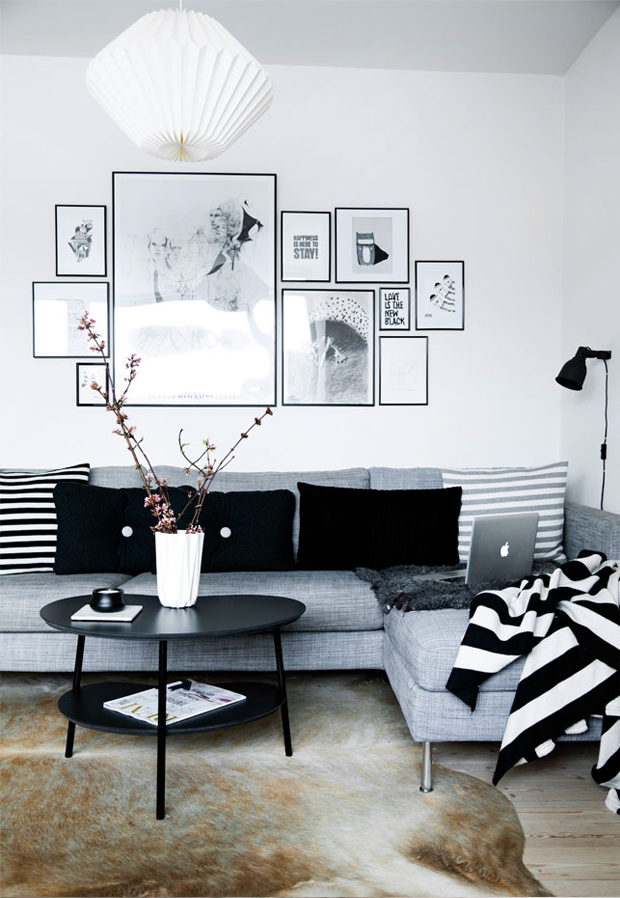 Black & White Home Decor Inspiration Design Fixation