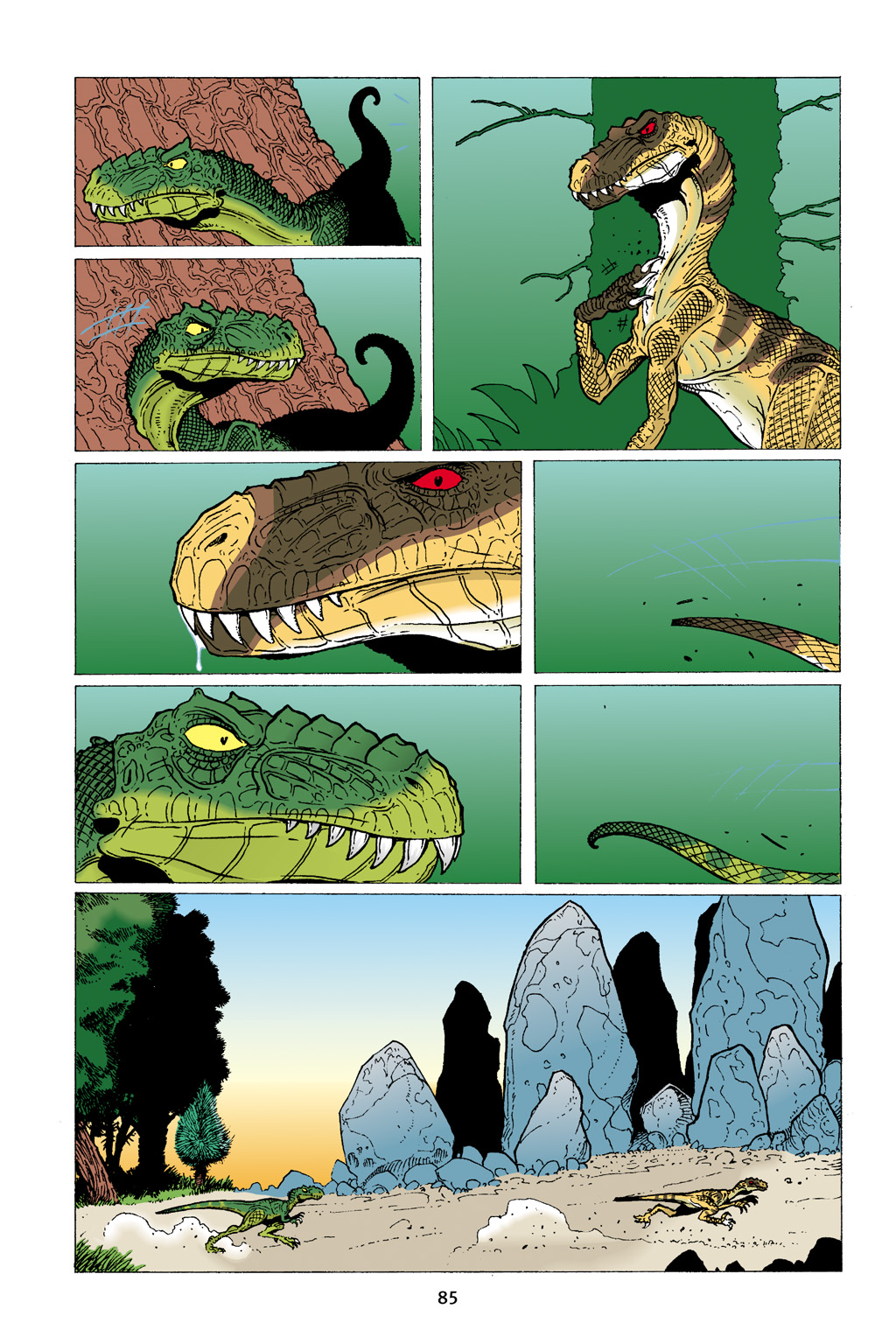 Age of Reptiles Omnibus Chap 3 - Next Chap 4