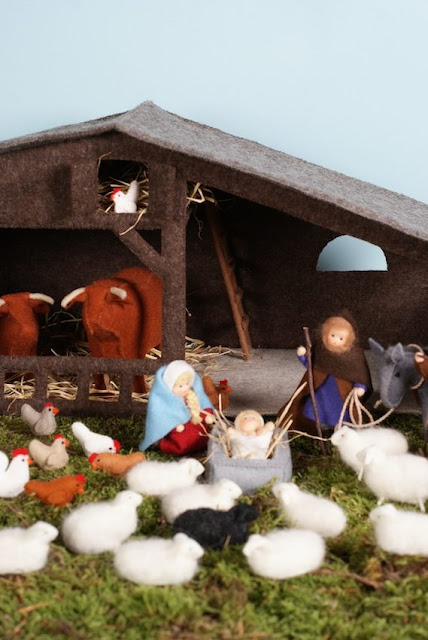 Septemberspring Galerie: Kerststal