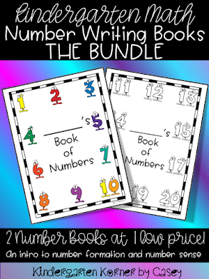 Number Writing Books