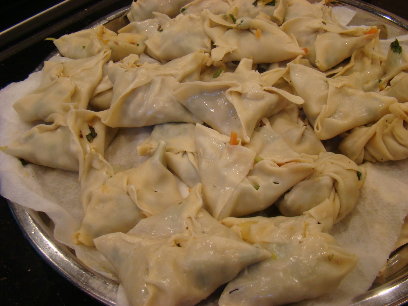 My Favorite Recipes Collection Vegetarian Potstickers with Cilantro