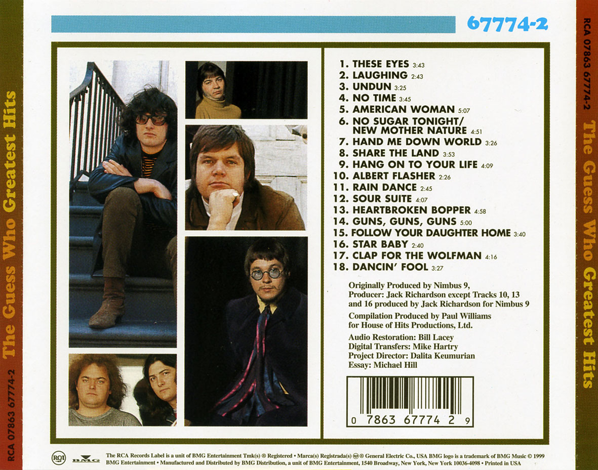 egroj world The Guess Who • Greatest Hits