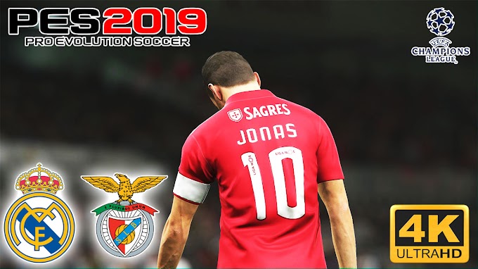 PES 2019 | Real Madrid vs Benfica | UEFA Champion League | PC GamePlaySSS