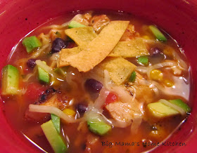 Big Mama's Home Kitchen: Mexican Chicken Tortilla Soup