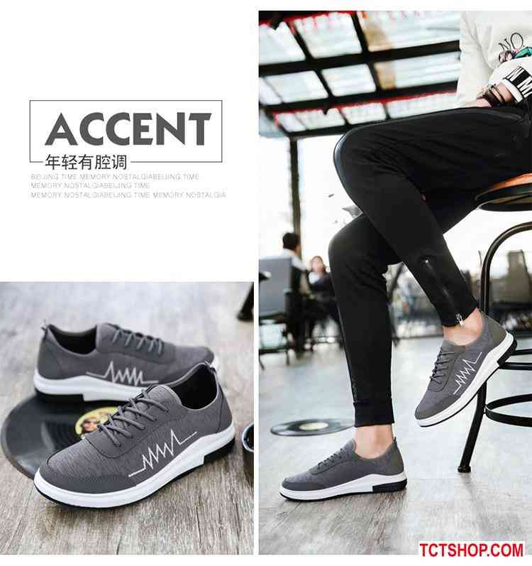 Giày thể thao nam thời trang, màu sắc sành điệu nam tính, mẫu Hàn Giày thể thao nam thời trang, màu sắc sành điệu nam tính, mẫu Hàn