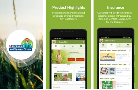 HDFC Bank ने किसानों के लिए eKisaan Dhan ऐप लॉन्च किया।