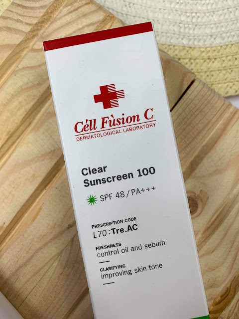 Clear Sunscreen 100 od marki Céll Fùsion C