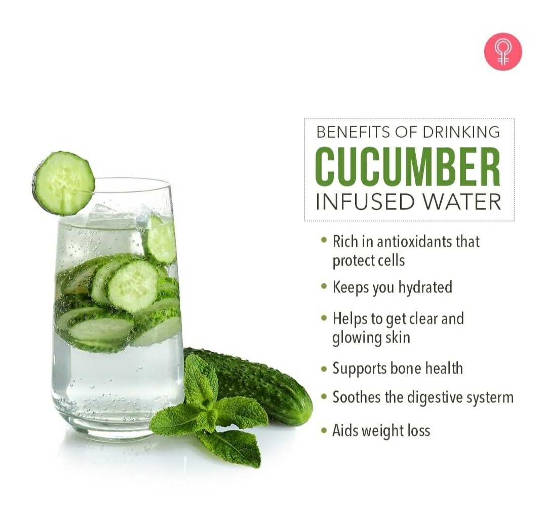 K Karthik Raja's Natural Health Collections Cucumber Infused Water