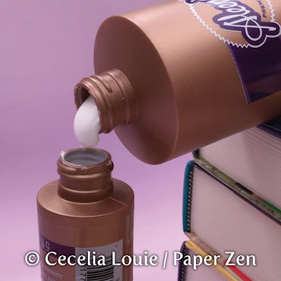 Quilling glue bottle - how to pour