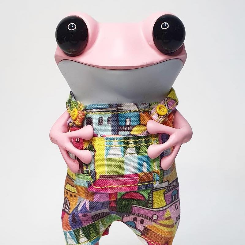Frog Stickers by Paul Scott