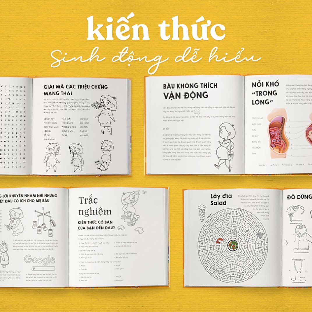 [A116] Lựa chọn sách mang thai tốt nhất cho Bà Bầu