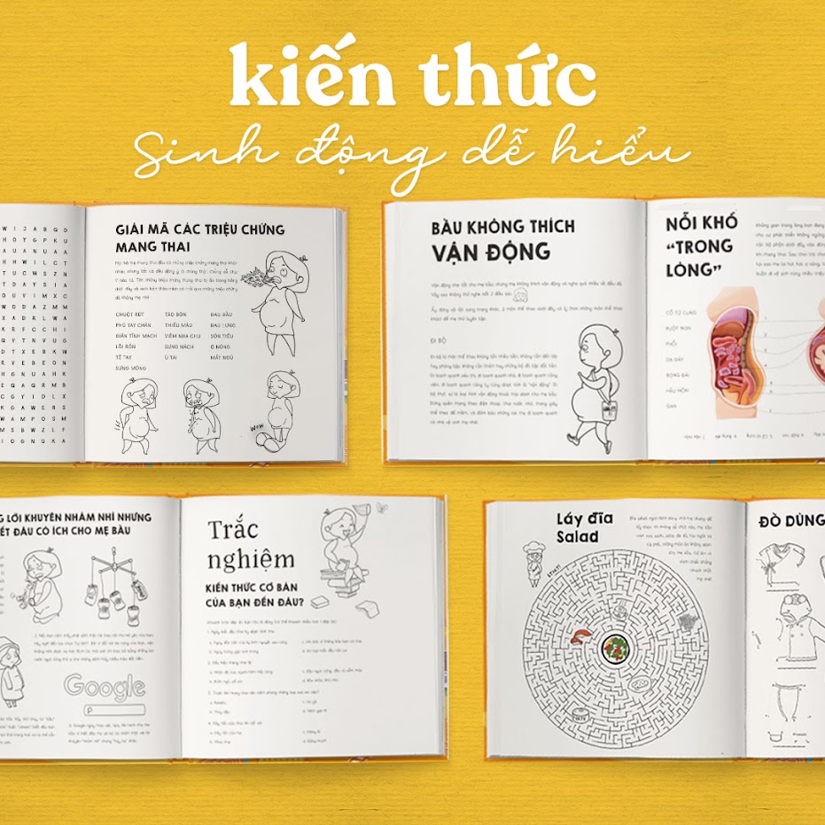 [A116] Mẹ Bầu Zui: Cuốn sách kết nối tình cảm Mẹ và Bé