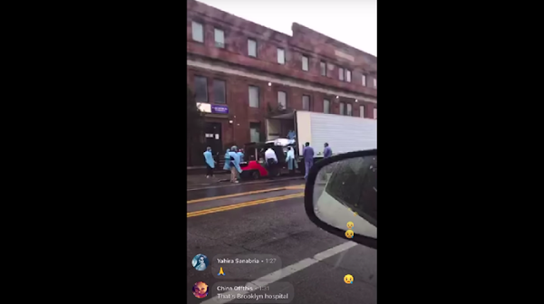 Viral Video RS di New York Angkut Jenazah Pasien Corona ke Truk Pendingin