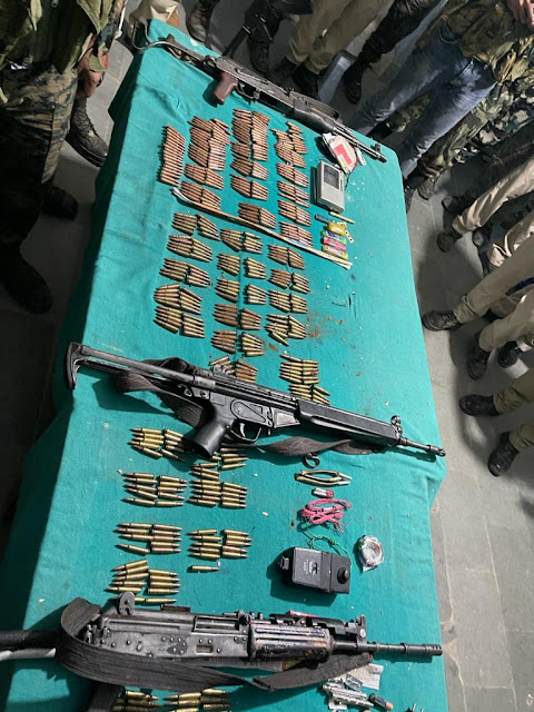 Gaya Me Police Ne Pakadi Banduk Aur Kartus, anjnewsmedia online, anjmedia