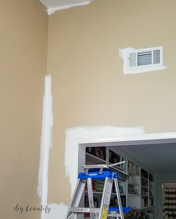 painting the room