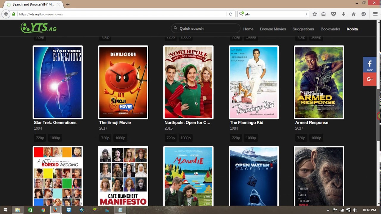 Yify The Official Home of YIFY Movies Torrent Download Tech Shots