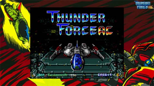 El arcade Thunder Force AC llegará adaptado a Switch a finales de mes