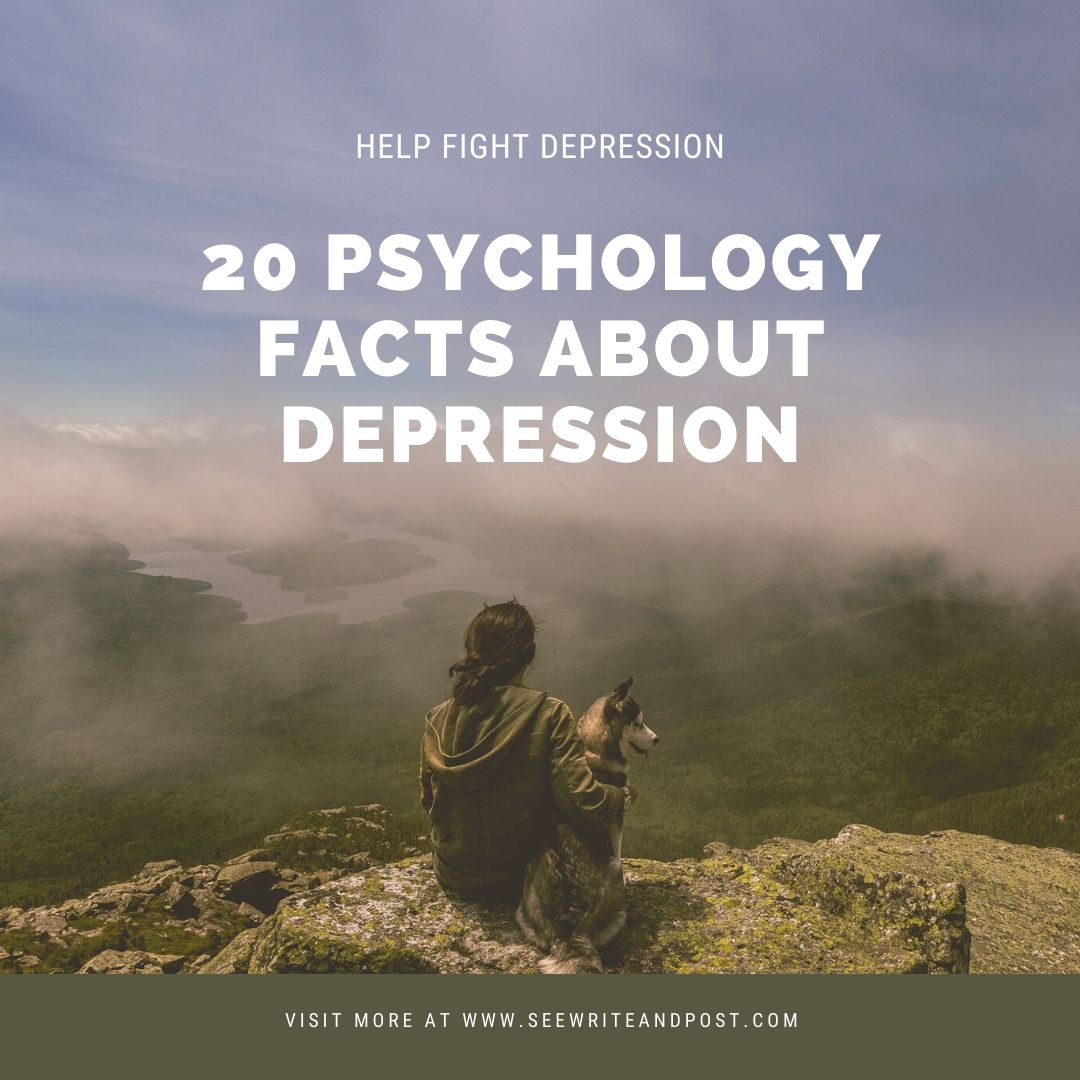 20 Psychology Facts about Depression