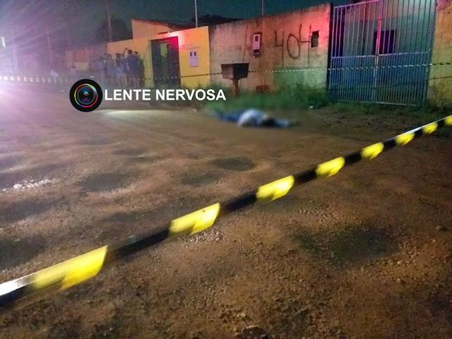 Vídeo mostra foragido sendo executado com vários tiros no Bairro Três Marias – ASSISTA