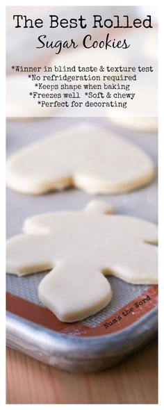 These are The Best Rolled Sugar Cookies - Delicious Food