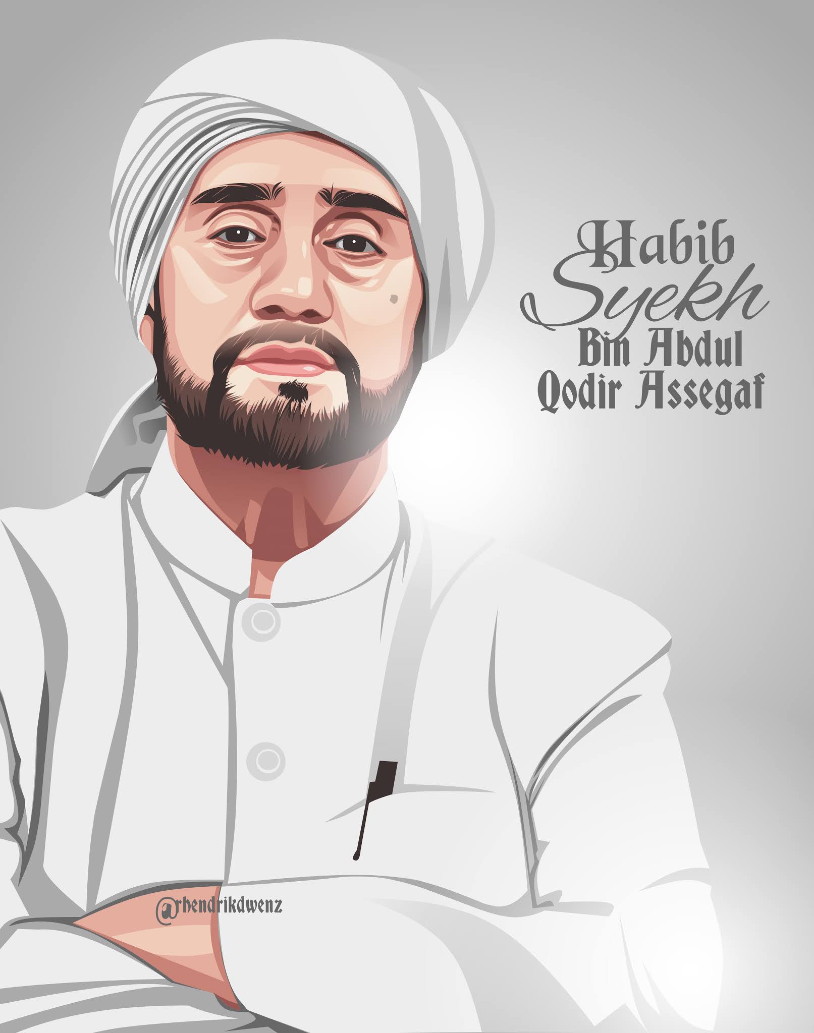 √ Tutorial Vector Habib Syekh bin Abdul Qodir Assegaf di Infinite