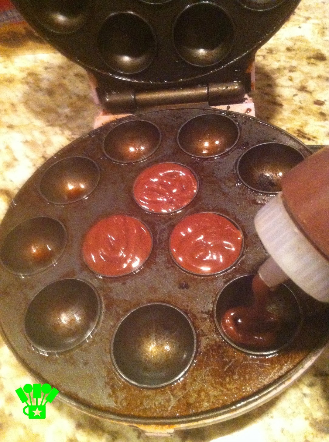 Use a Cake Pop Maker to cook up yummy Brownie Bites with a fun surprise