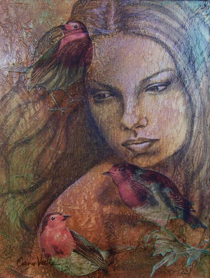 Carrie Vielle | Canadian Mixed media painter