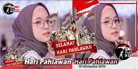 Kumpulan Bingkai Hari Pahlawan Terbaru 10 November 2018  Kumpulan Bingkai Hari Pahlawan Terbaru 10 November 2018