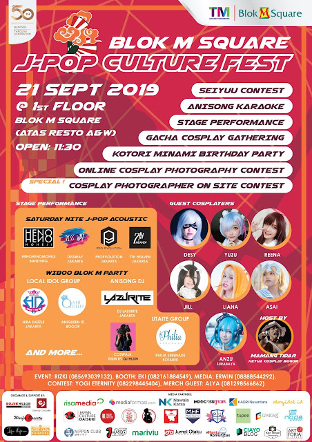 Event Lomba Budaya Pop Jepang di Blok M Square J-Pop Culture Fest